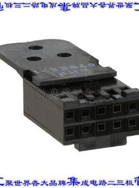 87922-1 矩形连接器外壳10POS插座2排2.54mm黑色自由悬挂