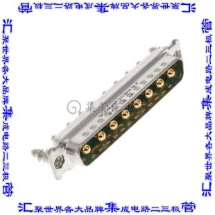 Sub组合式 DCO8W8P300H40LF 插头公引脚D 电源 通孔 连接器8