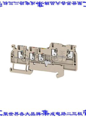 1992230000 端子块连接器5POS馈通式2排3.5mm米色14-26AWG