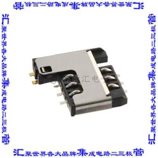 CCM03 SAM PULL SIM PUSH 接插件连接器CONN R102 3754LFT CARD