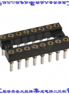 614-43-316-31-012000 连接器IC插座DIP 7.62mm插口16(2 x 8)位置