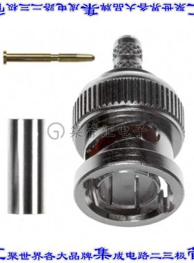 112955 同轴连接器BNC插头公引脚压接75欧姆自由悬挂