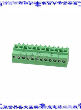 395038012 0395038012端子块连接器12POS插头母插口3.5mm绿色自由