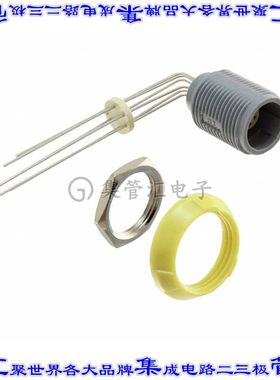 PLB3G420006 圆形连接器6POS插座母插口焊接镀金面板安装通孔直角