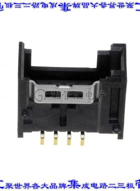 37204-1AE0-004 PL 针座连接器4POS插座2mm母形插口表贴SMD镀金