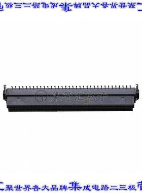 1714888 针座连接器68POS插座2排1.27mm母形插口表贴SMD镀金