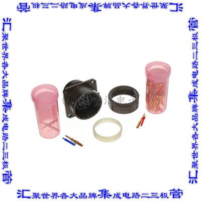 MS3120E20-39P 圆形连接器39POS插座公形引脚压接镀金面板安装