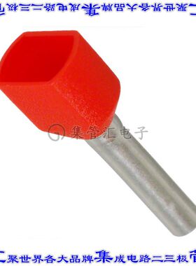 13101010 接插件连接器CONN FERRULE DIN TWO X 18AWG RED