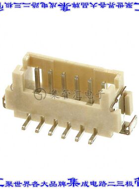 M30-6000646 针座连接器6POS接头1.25mm公形插针表贴SMD锡