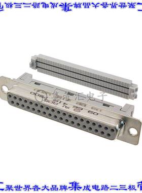 9664187500 09664187500连接器37POS插座母插口2排D-Sub面板安装