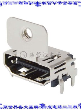 KDMIX-FS2-WS-B15TR-2.1 连接器HDMI插座19POS表面贴装直角通孔