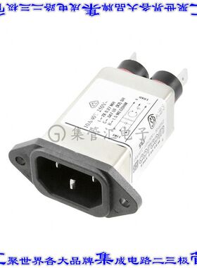 15EH4 电源接入连接器3POS插座公型片状插脚IEC320-C14面板安装法