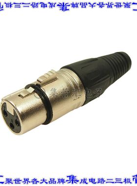 FC6140 圆形连接器3POS插头母插口螺钉自由悬挂