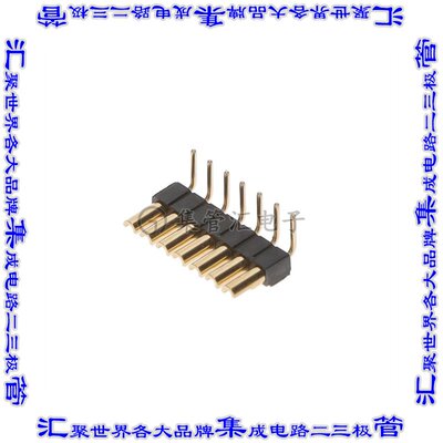 830-10-007-20-005000 连接器7POS接头2mm焊杯通孔直角镀金