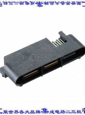 459854413 0459854413背板连接器16POS插头中央触点带2排1.27mm通