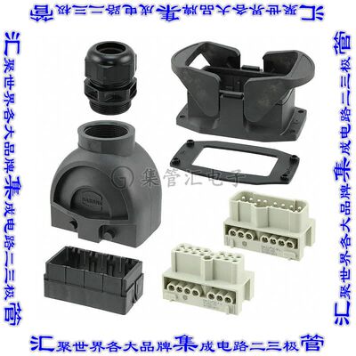 10410000004 接插件连接器HAN-ECO MONOBLOCK KIT 4 10B GG