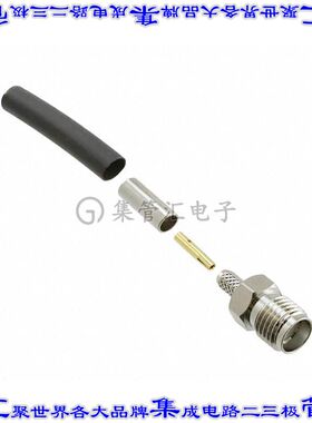 CONSMA011 同轴连接器SMA插座母插槽焊接50欧姆自由悬挂