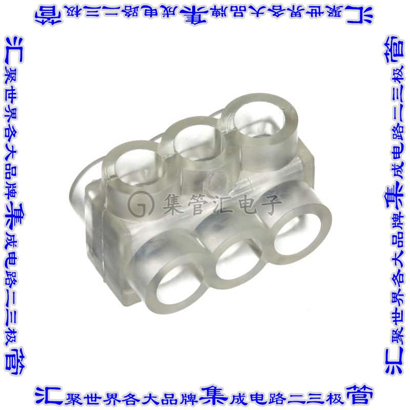 PCSB2/0-3-6 接插件连接器CONN INLINE TAP 2/0-14 AWG SCREW