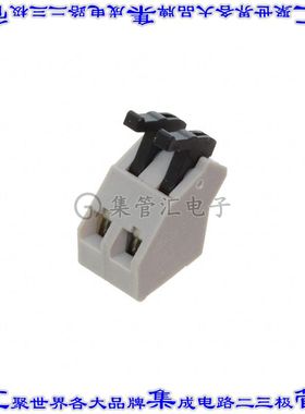 AST0450204 线对板连接器2POS接线端子5mm通孔45角度带板