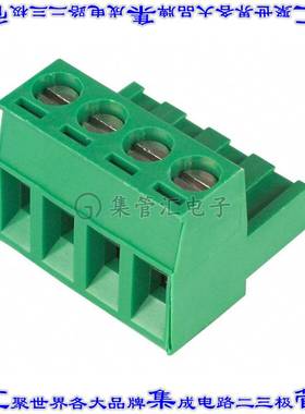 ED950/4 端子块连接器4POS插头母插口5mm绿色自由悬挂