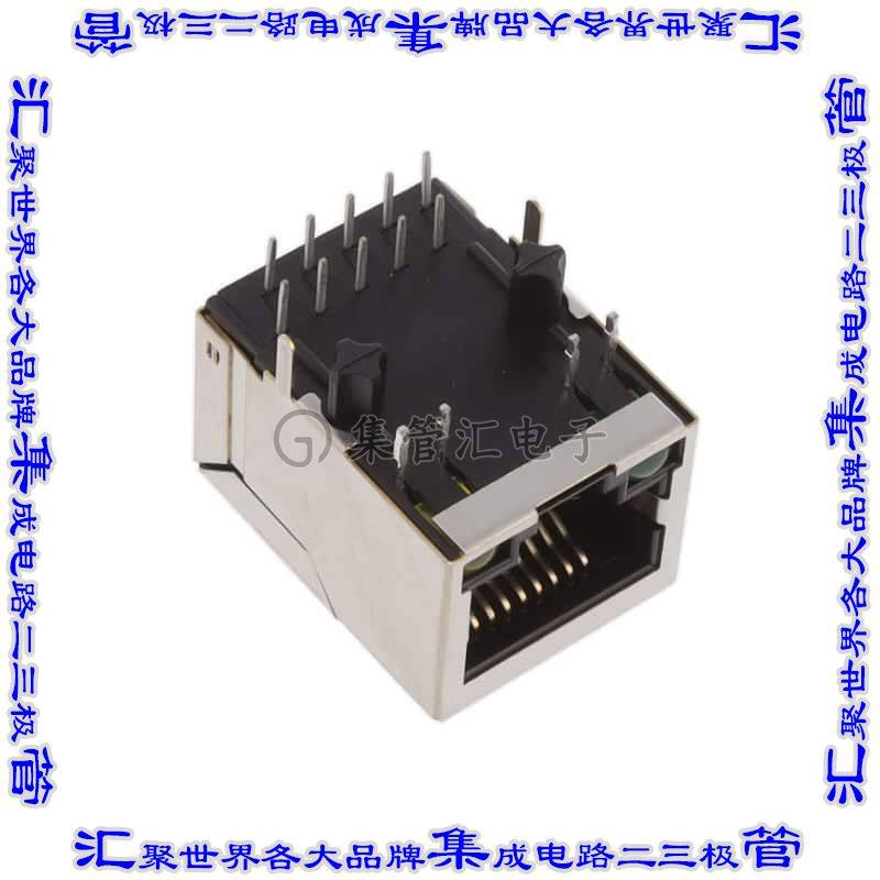 MTJ-88TX1-FSD-LH1-M47C1 接插件连接器MODULAR JACK, SHIELDED,