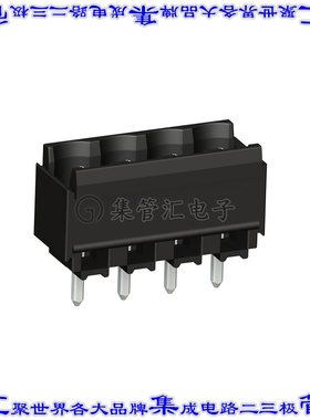 121-M-221/06 端子块连接器6POS接头公引脚带罩5.08mm灰色垂直通