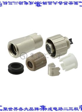 SD-MMN03-FFBBL-S70-000 圆形连接器3POS插头母插口焊杯镀金自由