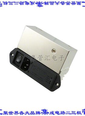 3EXM4S 电源接入连接器3POS插座公插片模块IEC320-C14面板安装法