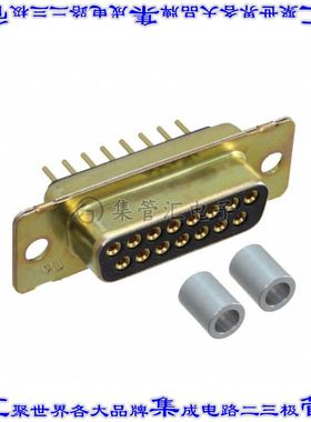 1757830-2 连接器15POS插座母插口2排D-Sub通孔