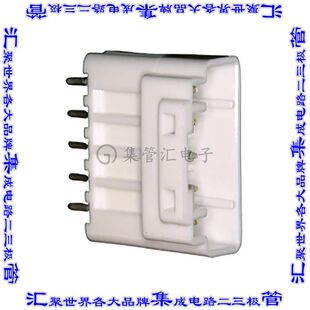 SNR20-05WPB 针座连接器5POS接头2mm公形插针通孔直针锡