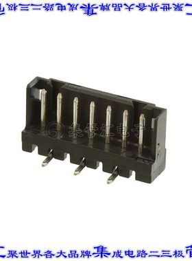 292172-7 针座连接器7POS接头2mm公形插针表贴SMD锡