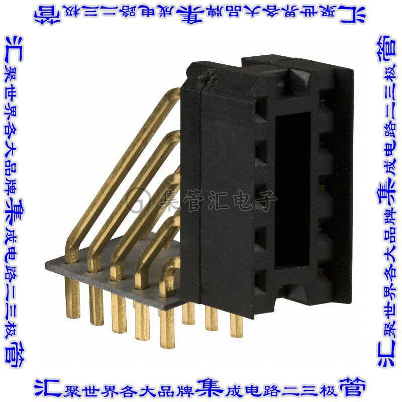 10-2810-90 连接器IC插座DIP 5.08mm插口10(2 x 5)位置镀金通孔直