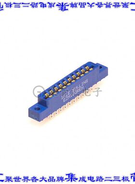 EBM10DREH 卡边缘连接器20POS母头2排3.96mm蓝色镀金