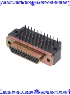 MDM-51PCBR-L61-F222 连接器51POS插头公引脚3排D-TYPE型面板安装