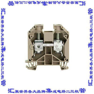 1020500000 端子块连接器2POS馈通式16.0mm米色2-12AWG