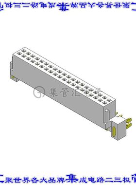 CWFB201-2001A001K2SC 针座连接器40POS插座2排2mm母形插口通孔直