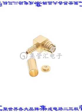 R222900310W 同轴连接器SMP插头母形插口压接50欧姆自由悬挂直角