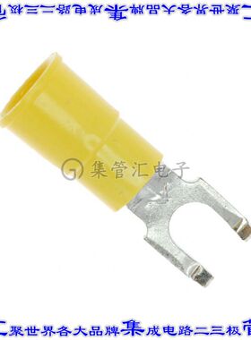 MVU10-10FFBK 铲形连接器端子10接线柱10-12AWG压接