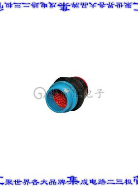 HDP24-24-47PE-L015 圆形连接器47POS插座外壳用于公插针黑色面板
