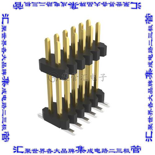 10170636-01E512ALF 连接器12POS针座间隔柱2排1.27mm表面贴装镀