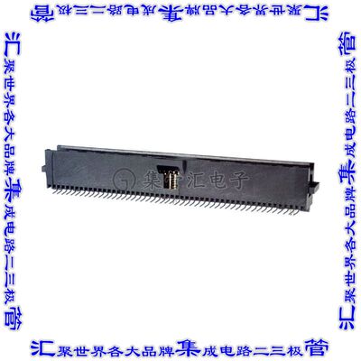 6-104549-0 针座连接器100POS接头2排1.27mm公形插针表贴SMD镀金