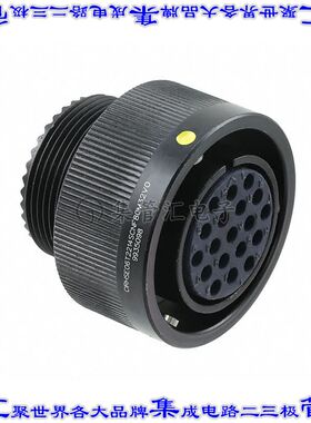 CIRHSE06T2214SCNF80M32V0 圆形连接器19POS插头外壳用于母插口黑