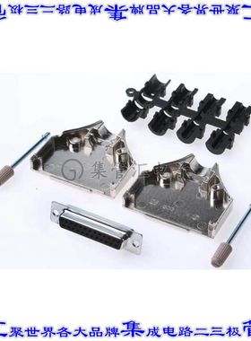 MHDTZK25-DB25S-K 连接器25POS后壳180度屏蔽银