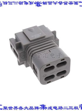 IT06-12SA-020 矩形连接器外壳12POS插头2排母形插口灰色自由悬挂