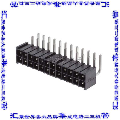 IPBT-112-H1-T-D-RA-K 针座连接器24POS接头2排4.2mm公形插针通孔