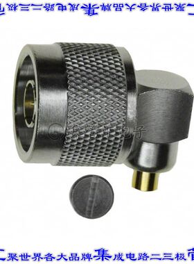 172236 同轴连接器N型插头公引脚焊接50欧姆自由悬挂直角