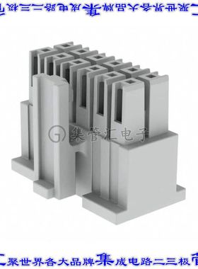 IPD1-06-D-K 矩形连接器外壳12POS插座2排2.54mm母形插口白色自由