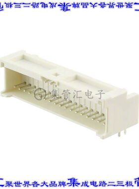 62403621722 针座连接器36POS接头2排2mm公形插针通孔直角锡