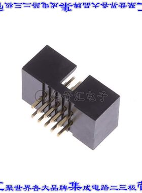 HBHR-A1-10-VG-HT 针座连接器10POS接头2排1.27mm公形插针通孔直