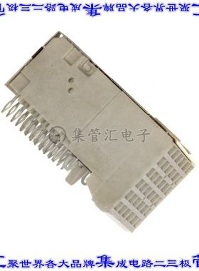 52057-102LF 背板连接器36POS插座母插口5排2mm板边缘通孔直角天